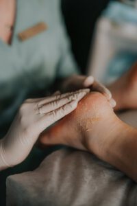 Kontrola przebiegu terapii podologicznej - Face & Body Institute