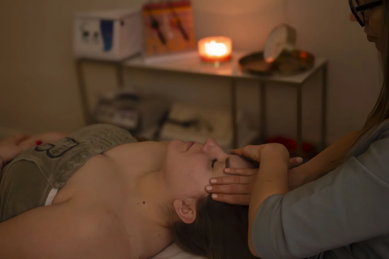 Strefa relaksu w Face and Body Institute — chwila wyciszenia po rytuale SKIN LAB